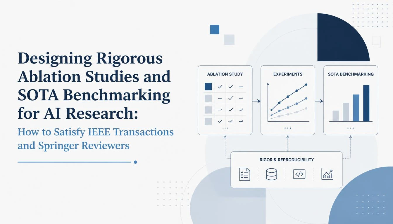 Designing Rigorous Ablation Studies and SOTA Benchmarking for AI Research: How to Satisfy IEEE Transactions and Springer Reviewers