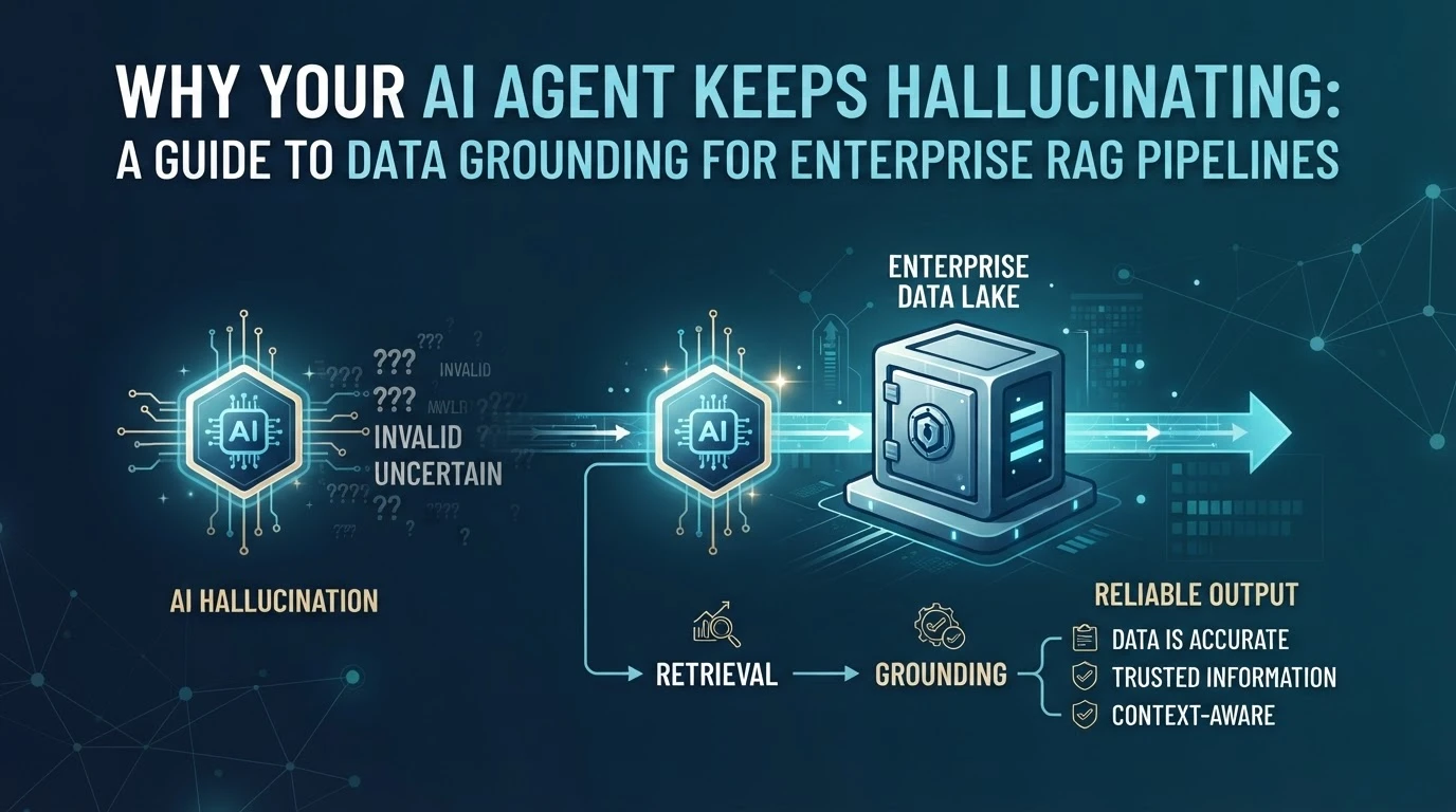 Why Your AI Agent Keeps Hallucinating: A Guide to Data Grounding for Enterprise RAG Pipelines