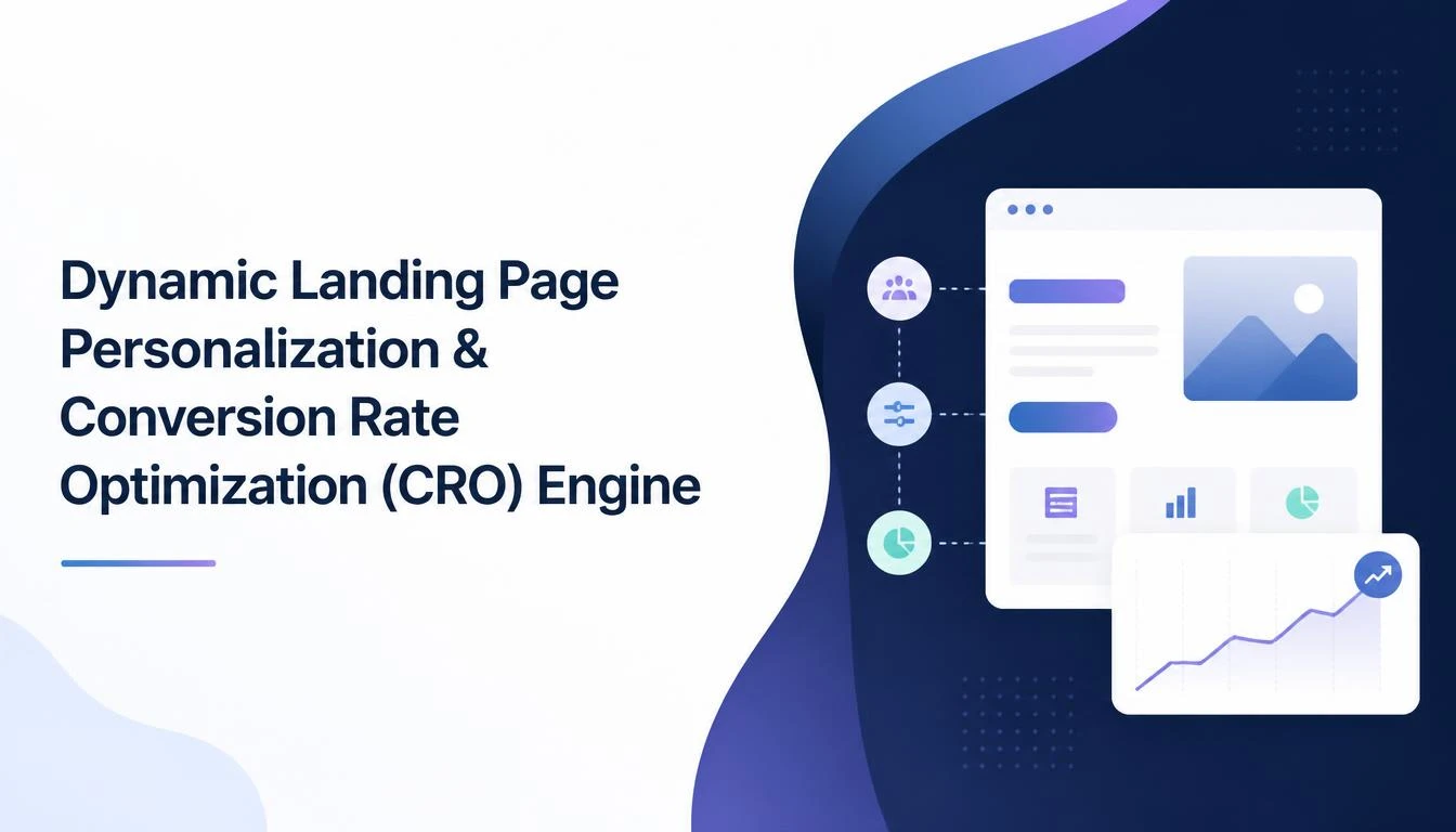 Dynamic Landing Page Personalization & Conversion Rate Optimization (CRO) Engine