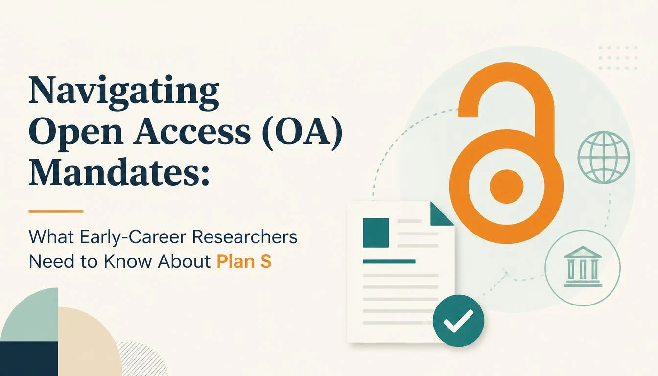 Navigating Open Access (OA) Mandates: What Early-Career Researchers Need to Know About Plan S