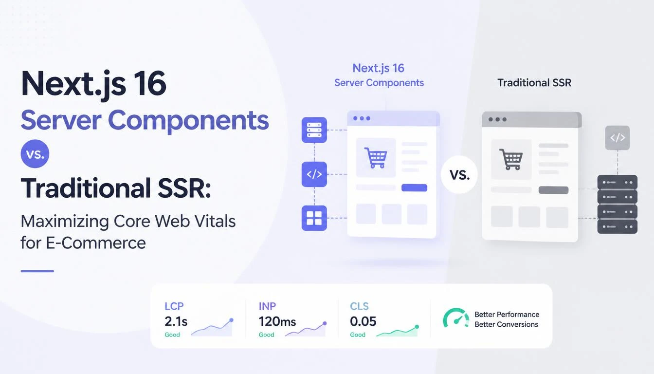 Next.js 16 Server Components vs. Traditional SSR: Maximizing Core Web Vitals for E-Commerce