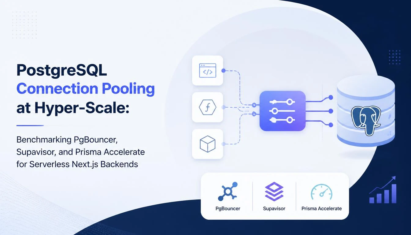 PostgreSQL Connection Pooling at Hyper-Scale: Benchmarking PgBouncer, Supavisor, and Prisma Accelerate for Serverless Next.js Backends