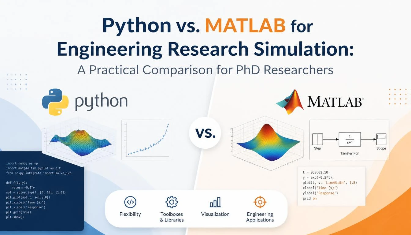 Python vs. MATLAB for Engineering Research Simulation: A Practical Comparison for PhD Researchers