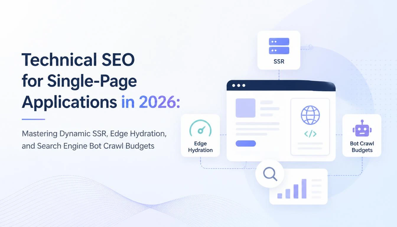 Technical SEO for Single-Page Applications in 2026: Mastering Dynamic SSR, Edge Hydration, and Search Engine Bot Crawl Budgets