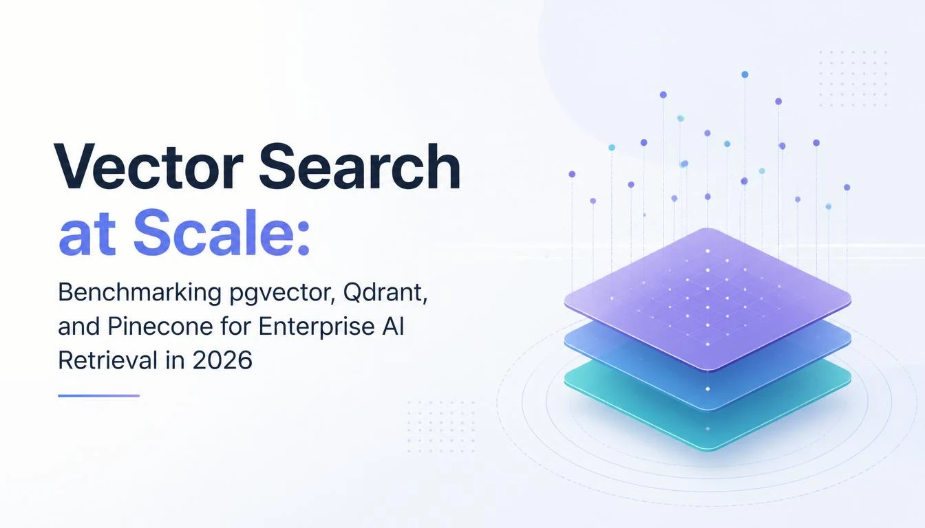 Vector Search at Scale: Benchmarking pgvector, Qdrant, and Pinecone for Enterprise AI Retrieval in 2026